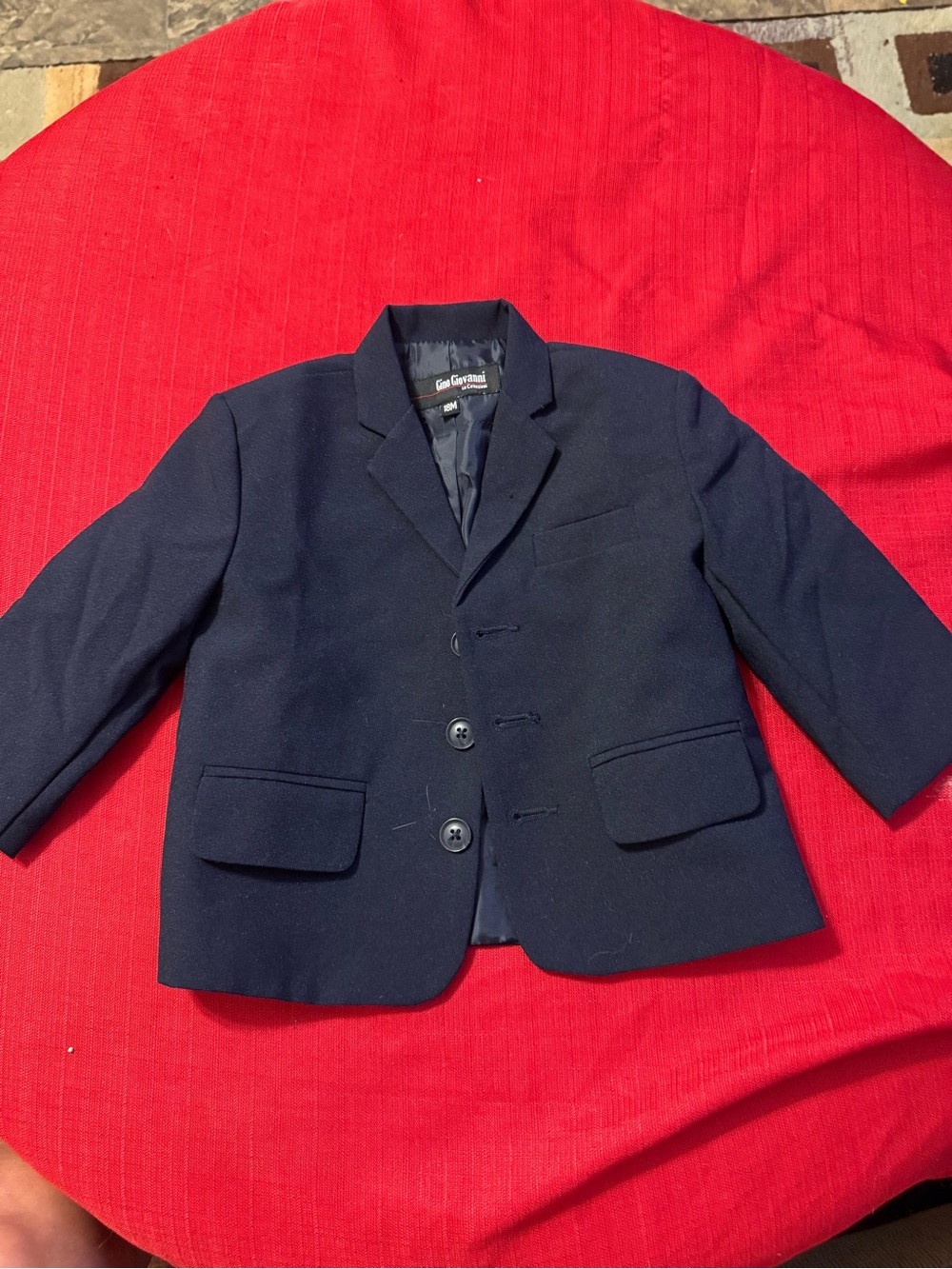 Classic Navy Boys' Blazer Jacket